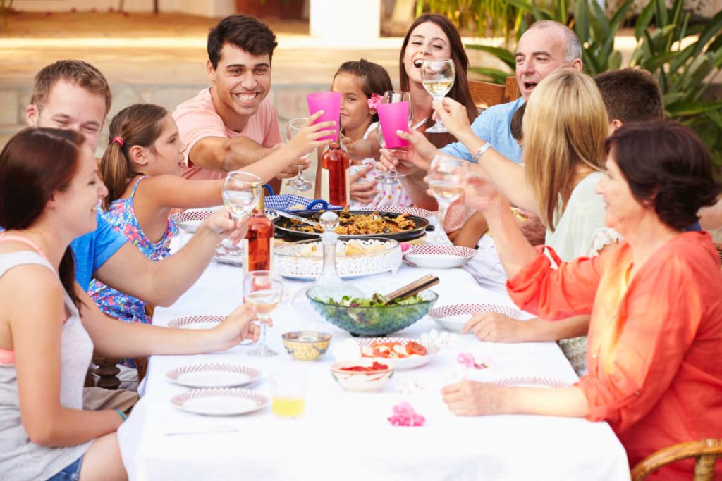 Large group meal